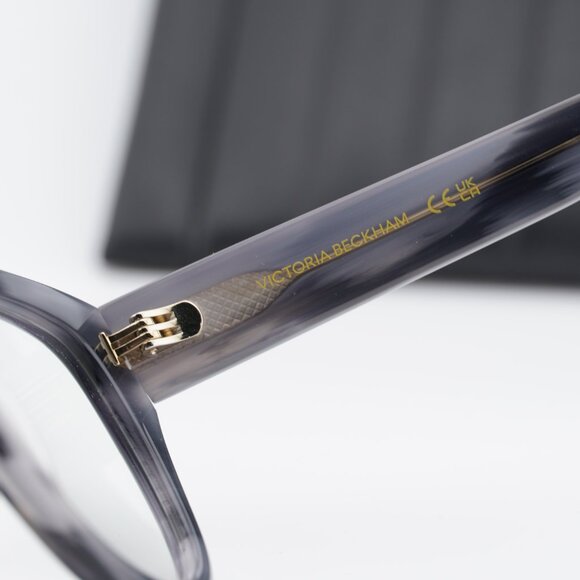 Victoria Beckham VB2674 036 Cat Eye Eyeglasses - Striped Grey 53mm